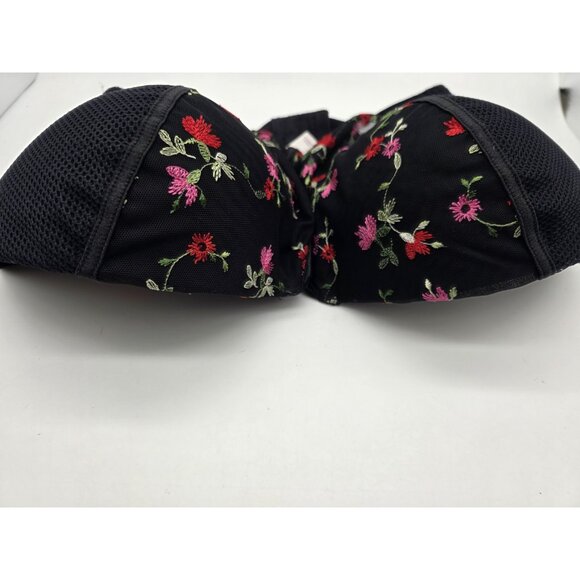 Cacique Bra Womens Size 40G Black Lightly Lined Multi-Way Strapless Underwire - Picture 7 of 14